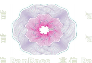 防複印底紋草莓视频在线污下载技術常用於稅票、護照和證件等草莓视频在线污下载